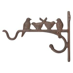 Hanging Basket Hook With Birds