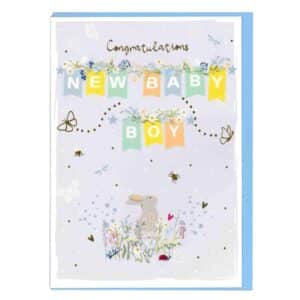 Greeting Card - New Baby Boy