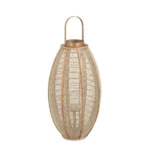 Hamir Oval Natural Lantern D37 x H69cm