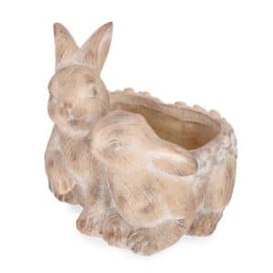 Blossy Rabbit Pot Holder H30cm