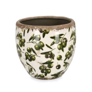 Olyvia Porcelain Shaped Vase D18cm