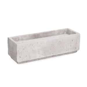 Christina White Rectangle Candle 30x10cm