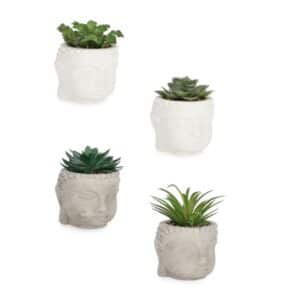 Artificial Succulent in Mirian Buddha Plant Pot