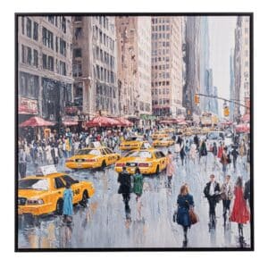 542 Midtown Painting With Frame 82.6x82.6cm