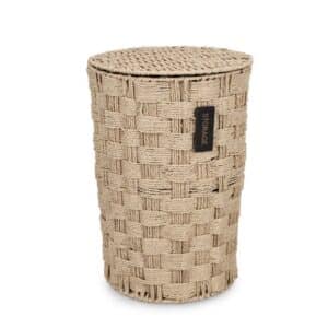 Rahel Natural Round Laundry Basket Small