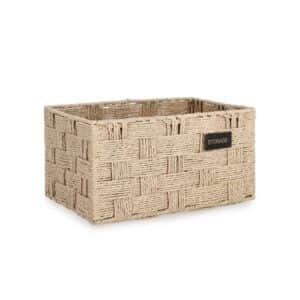Rahel Natural Rectangular Basket Medium