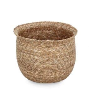 Hamida Natural Round Basket Medium