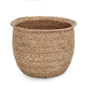 Hamida Natural Round Basket Large