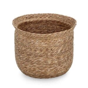 Hamida Natural Round Basket Large