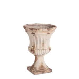 Saiful Round Beige Vase Holder H56cm