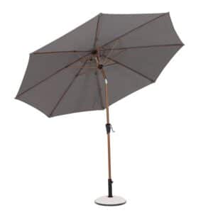 Palinuro Natural-Grey Parasol, 3mtr With Tilt