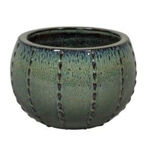 Seoul 1-01DA Drip Green Round Planter