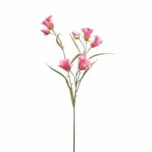 Artificial Campanula Spray Fuchsia L65cm