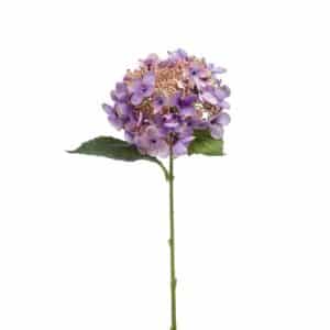 Artificial Hydrangea Spray Purple L50cm