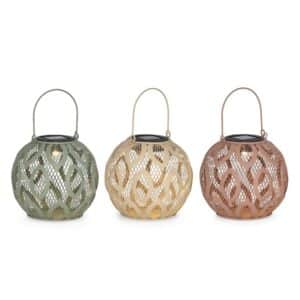 Estel Round Solar Lantern H16cm