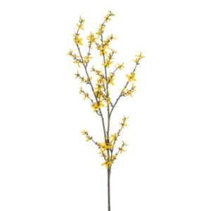 Artificial Forsythia Spray Yellow L110cm
