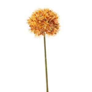 Artificial Allium Spray Orange L63cm