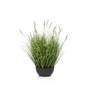 Artificial Pennisetum Grass H60cm in Bowl