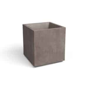 Sydney Pot with Water Reserve 40cm Matte Taupe