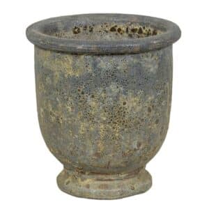 Melbourne 13-01AD Antique Brown Round Planter