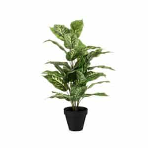 Artificial Dieffenbachia Bush H65cm in Pot