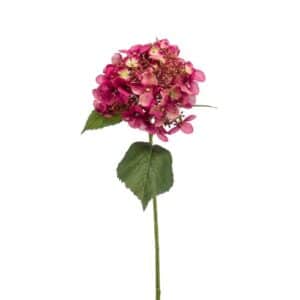 Artificial Hydrangea Spray Fuchsia L50cm