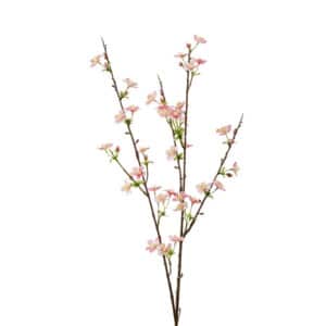 Artificial Blossom Apple Spray Pink L85cm