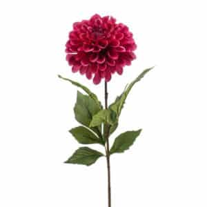 Artificial Dahlia Pompon Spray Beauty L66cm