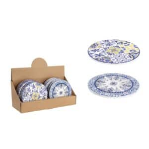 Soraia Round Blue-Yellow Trivet/Coaster Ø20cm