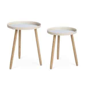 Edvard Ivory Round Coffee Table