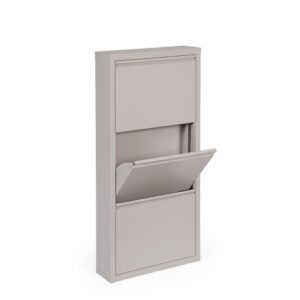 Eyvin Taupe Shoe Cabinet