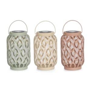 Estel Cylinder Solar Lantern H25.5cm