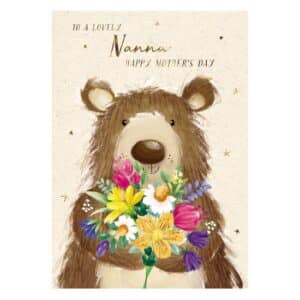 Mother's Day Greeting Card - To a lovely Nanna