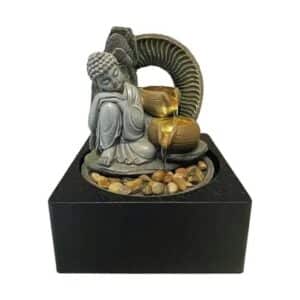Table-Top Water Fountain with Buddha