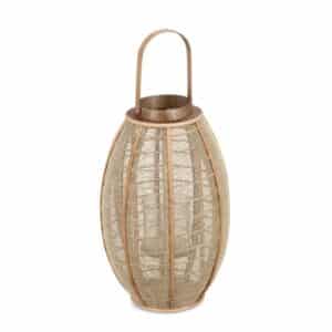 Hamir Oval Natural Lantern D30 x H49.5cm