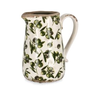 Olyvia Round Porcelain Jug Vase H23cm