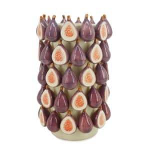Havor Cylinder Vase With Figs H33cm