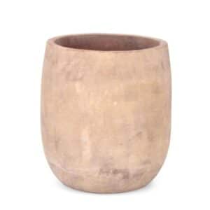 Minh Tall Terracotta Round Planter Large