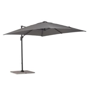 Siviglia Charcoal/Grey Parasol 3x3mtr