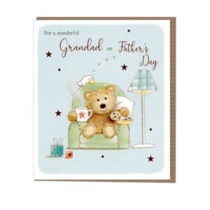 Father's Day Greeting Card - For a wonderful Grandad