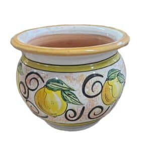 Majolica Caspo Lemon Print D32cm H27cm