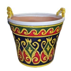 Majolica Coffa Geo Print D40cm H32cm