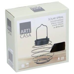 Articasa Solar Light Spiral Ø12cm x H12cm