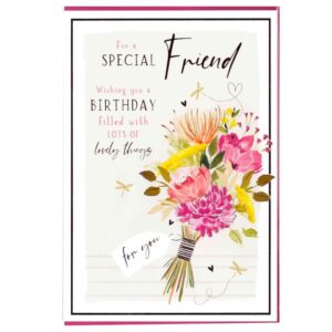 Greeting Card - For a Special Friend Birthday