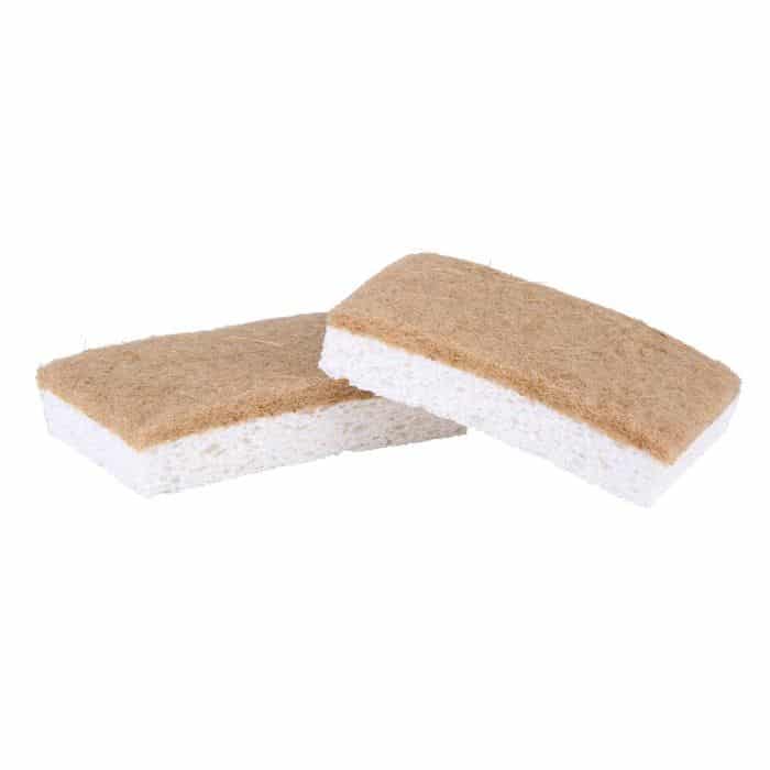Dirt Devil Sponge Scourer 2pc 11x7x2.3cm