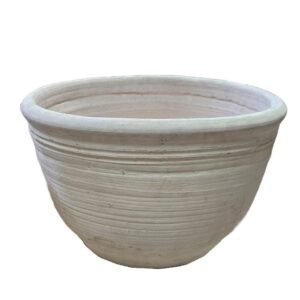 Terracotta Bowl with Border D55cm H35cm