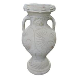 Terracotta Bottomless Vase Decorated D25cm H55cm