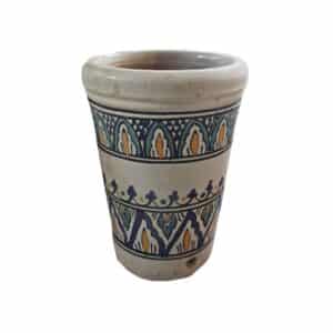 Terracotta Vaso Alto Moroccan Style D22cm H30cm