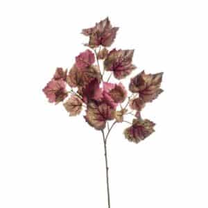 Grape leaf spray purple L65cm