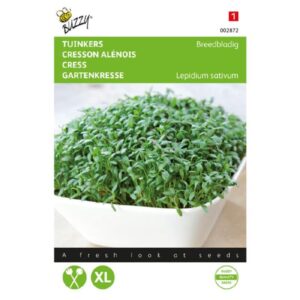 Buzzy® Garden Cress Broad-leaved